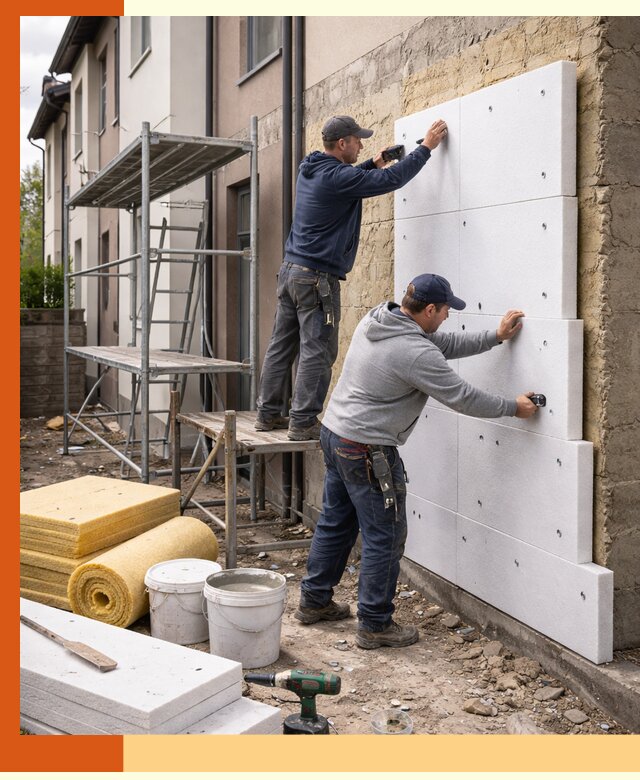 Утепление таунхауса с гарантией комфорта в Крымске