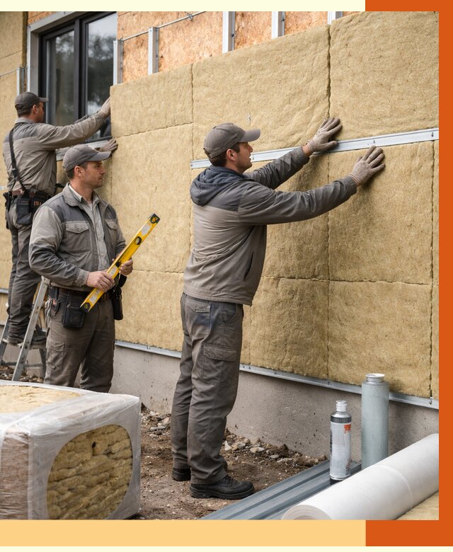 Утепление дома из SIP панелей в Крымске от 6425 руб./м² под ключ | ТепломастерКрм