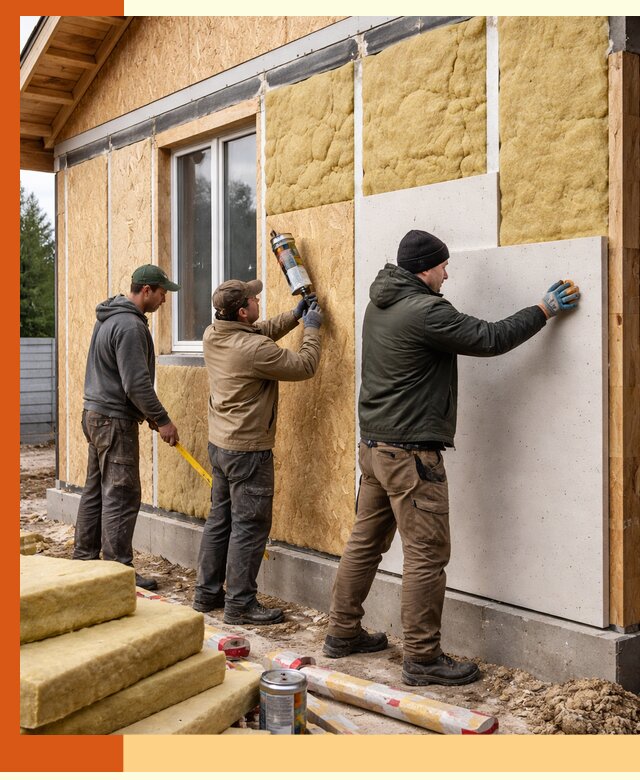 Профессиональное утепление дома из SIP-панелей в Крымске