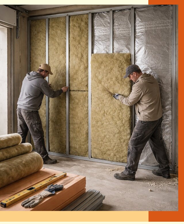 Утепление гаража изнутри в Крымске от 7772 руб/м2 — работы и цена | ТепломастерКрм