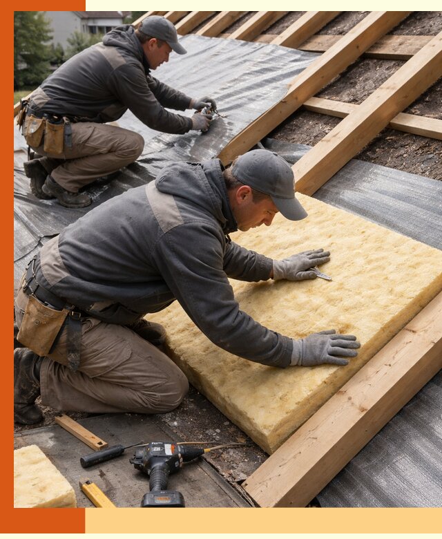 Профессиональное утепление крыши в Крымске качественно и надежно