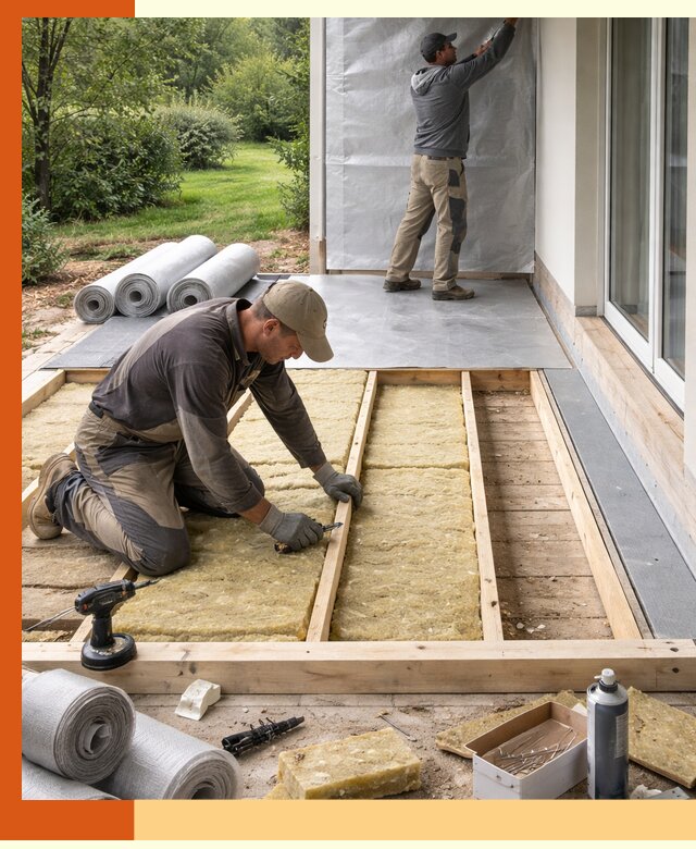 Утепление террасы в Крымске — тепло и защита круглогодично