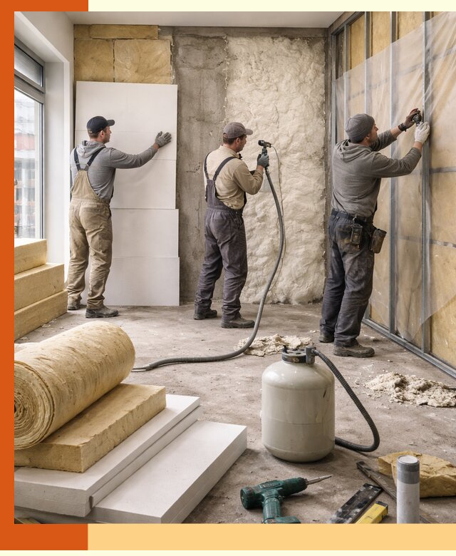 Утепление магазина в Крымске: комплексные решения по теплоизоляции