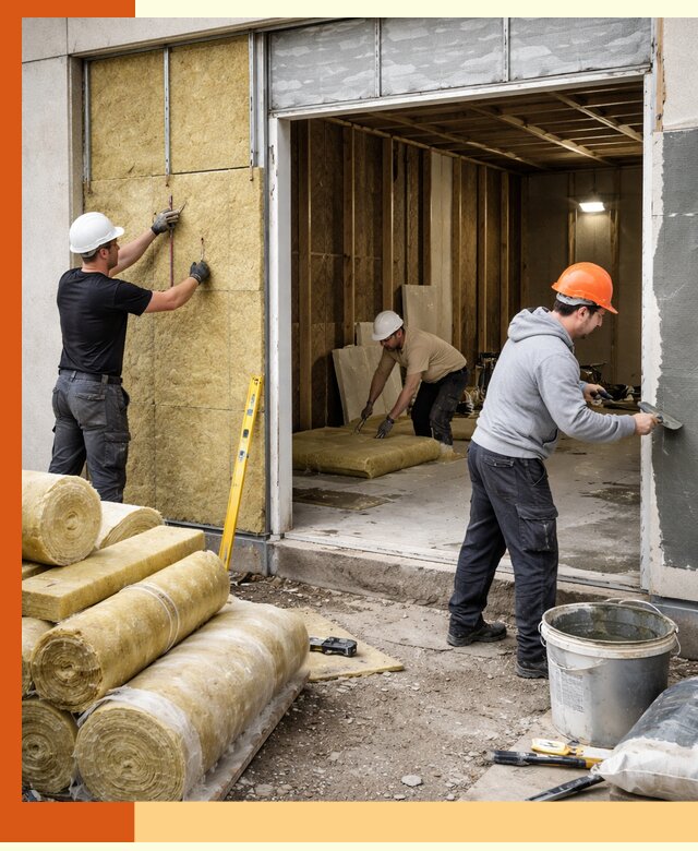 Утепление торгового павильона в Крымске — качественно и энергоэффективно