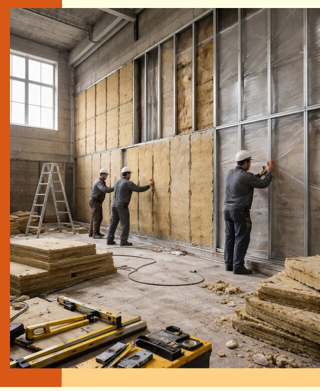 Утепление спортивного зала в Крымске качественно и недорого