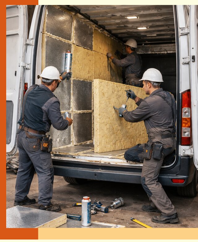 Утепление фургона-рефрижератора в Крымске для сохранения температуры