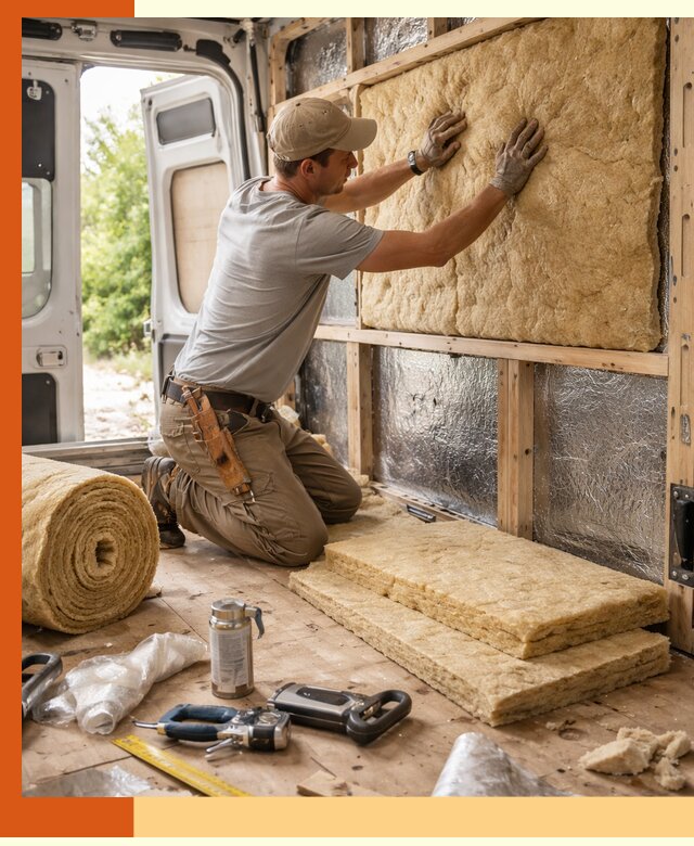 Утепление кемпера под ключ в Крымске с гарантией качества