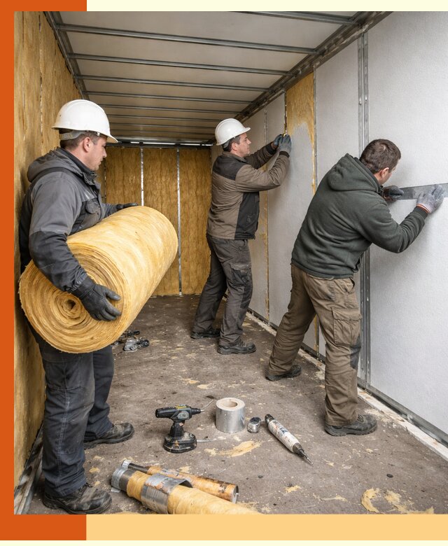 Утепление рефрижераторного контейнера в Крымске профессионально и надежно