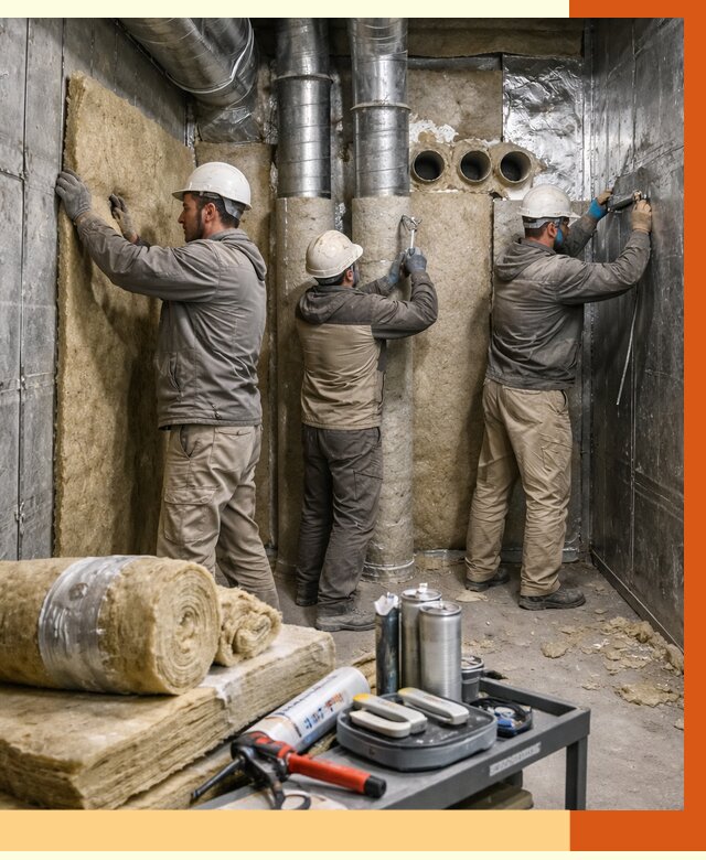 Утепление венткамеры в Крымске под ключ от 1503 руб. — профессионально | ТепломастерКрм