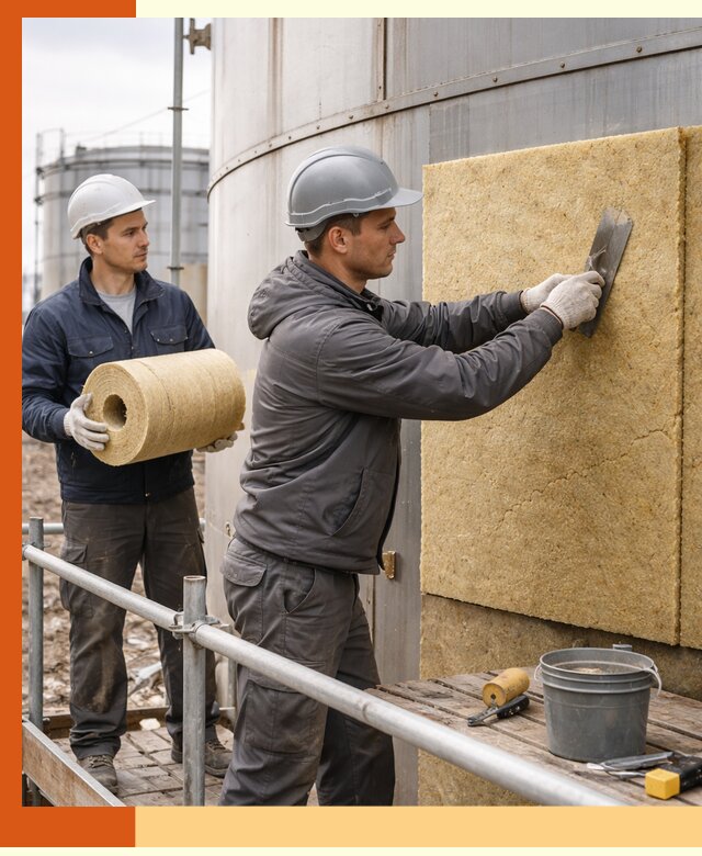 Профессиональное утепление резервуара и теплоизоляция в Крымске