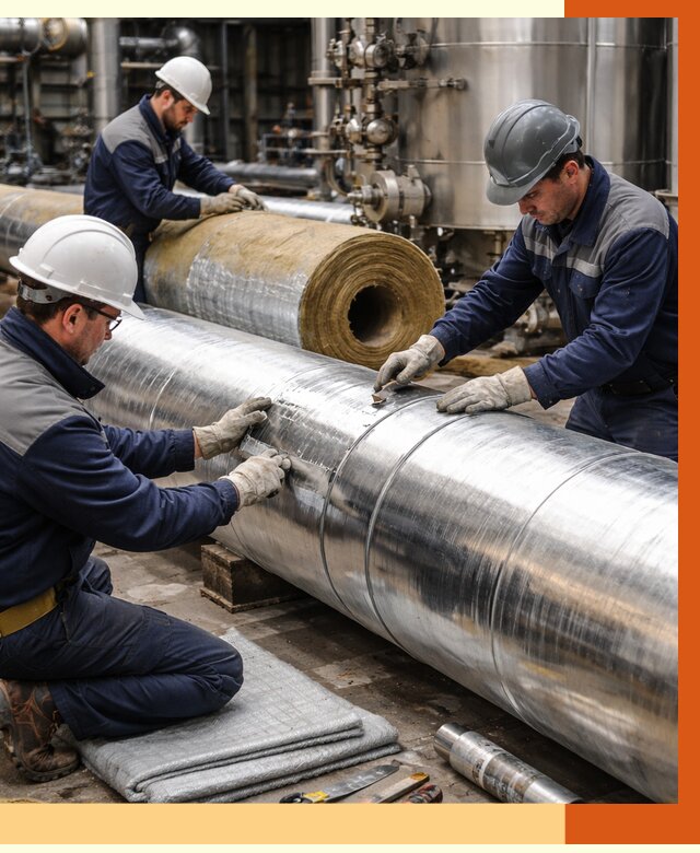 Утепление технологического оборудования в Крымске от 4352 руб. за м2 | ТепломастерКрм