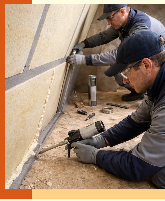 Герметизация стыков ППУ в Крымске — надежное уплотнение швов