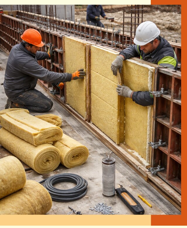 Теплоизоляция опалубки в Крымске от 7461 руб. за м2 — услуги и монтаж | ТепломастерКрм