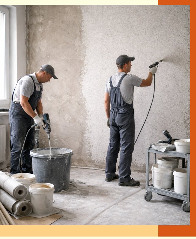 Утепление стен жидкой теплоизоляцией в Крымске от 4352 руб/м² | ТепломастерКрм