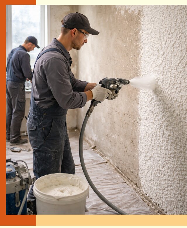 Утепление стен жидкой теплоизоляцией в Крымске для квартир и домов