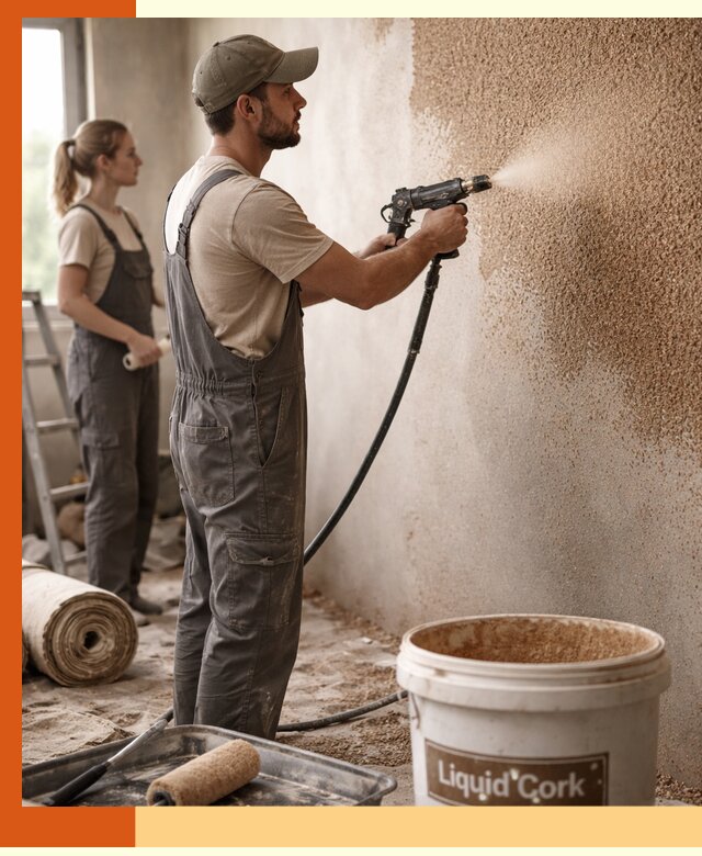 Утепление стен жидкой пробкой в Крымске эффективное и долговечное