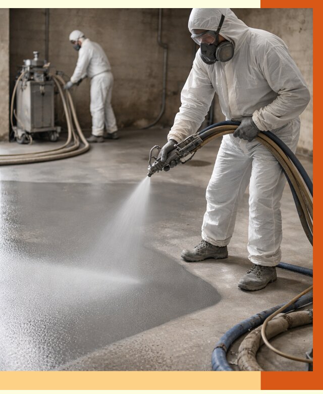 Гидроизоляция полимочевиной в Крымске от 8809 руб/м² — напыление полимерной гидроизоляции | ТепломастерКрм