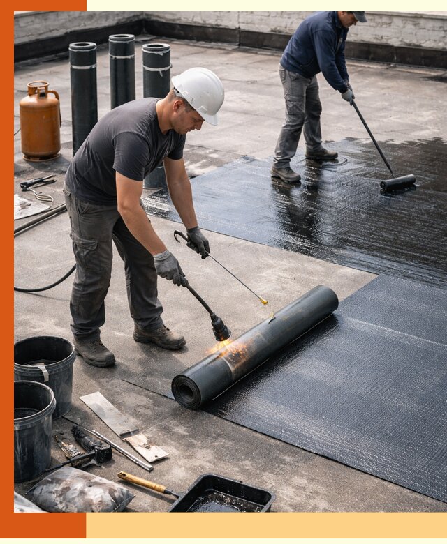 Гидроизоляция кровли в Крымске — надежная защита от протечек