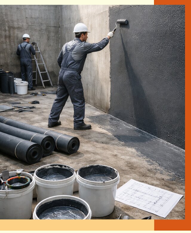 Гидроизоляция резервуара в Крымске от 124356 руб. под ключ | ТепломастерКрм