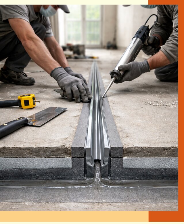 Гидроизоляция деформационного шва в Крымске от 7772 руб. под ключ | ТепломастерКрм