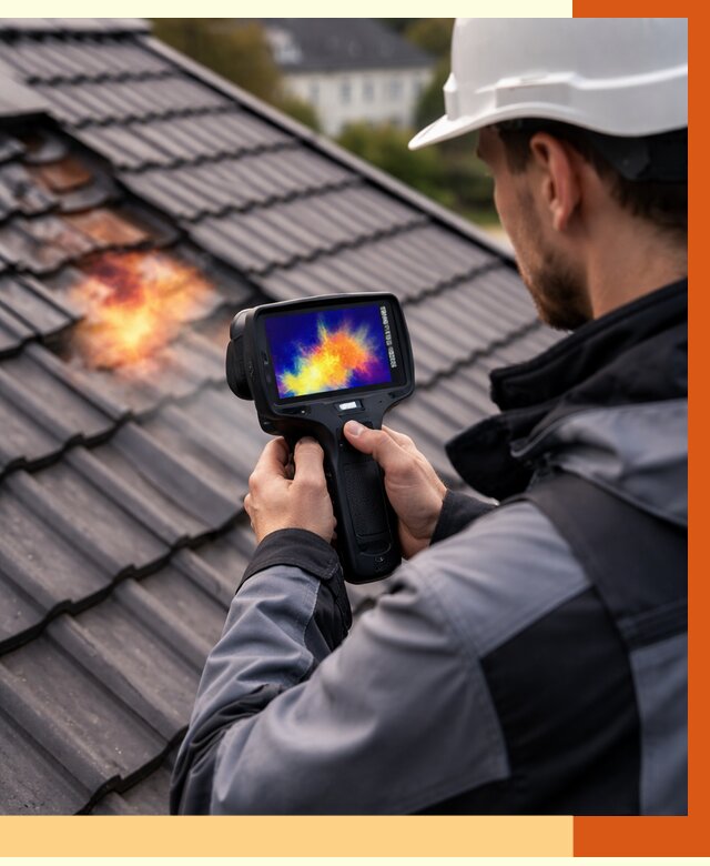 Тепловизионное обследование кровли в Крымске от 4663 руб. — ТепломастерКрм под ключ