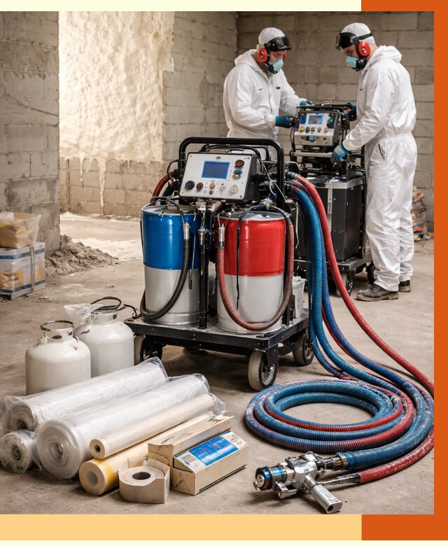 Аренда установки для напыления ППУ в Крымске от 36271 руб. | ТепломастерКрм